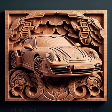 3D мадэль Porsche 787 (STL)